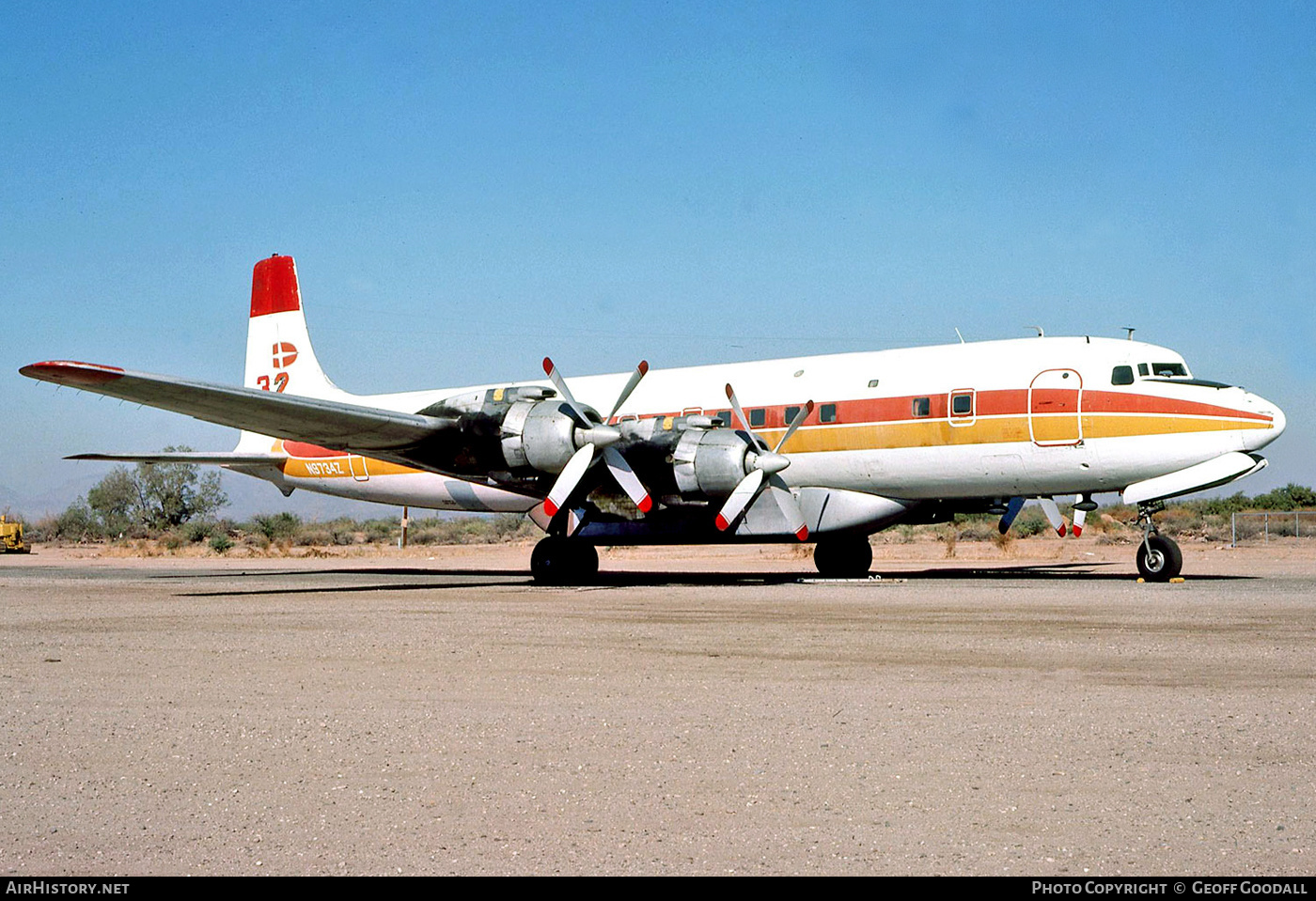 Aircraft Photo of N9734Z | Douglas DC-7C | AirHistory.net #173372