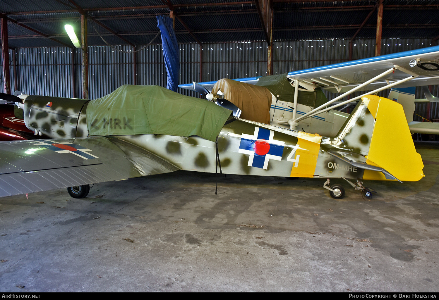 Aircraft Photo of OM-MHE | Zlin Z-226MS Trener | Slovakia - Air Force | AirHistory.net #173380