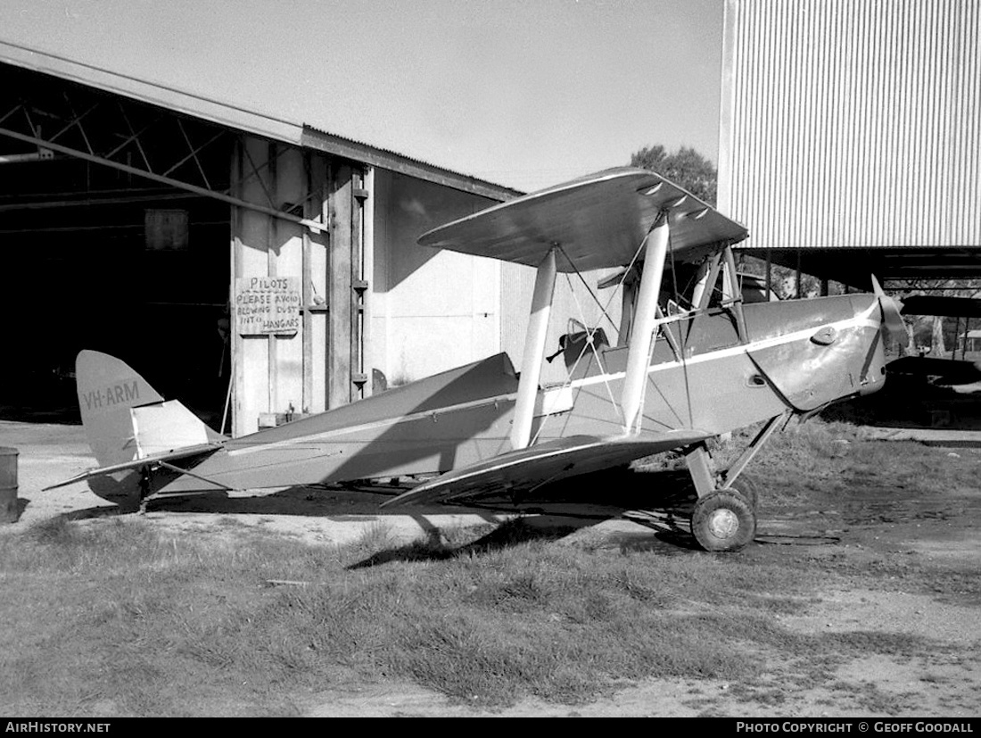 Aircraft Photo of VH-ARM | De Havilland D.H. 82A Tiger Moth | AirHistory.net #173391