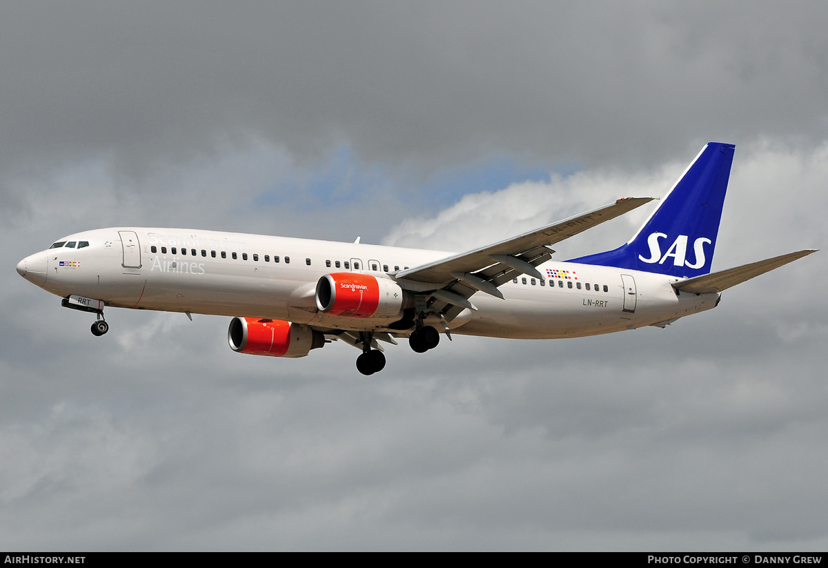 Aircraft Photo of LN-RRT | Boeing 737-883 | Scandinavian Airlines - SAS | AirHistory.net #173396