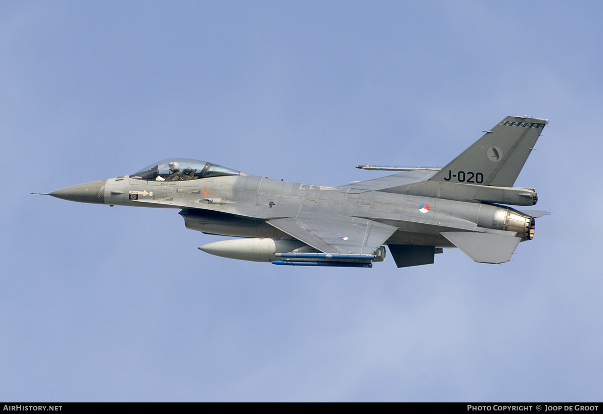 Aircraft Photo of J-020 | General Dynamics F-16AM Fighting Falcon | Netherlands - Air Force | AirHistory.net #173397