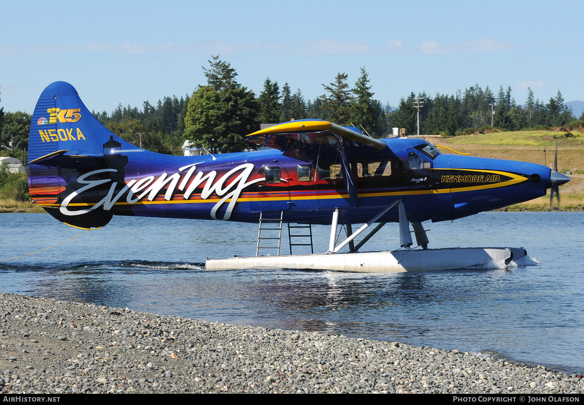 Aircraft Photo of N50KA | Vazar DHC-3T Turbine Otter | Kenmore Air | AirHistory.net #173413