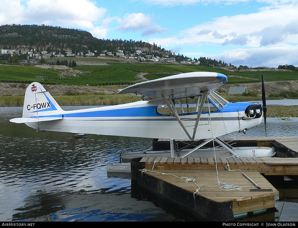 Aircraft Photo of C-FQWX | Piper J-3C-65 Cub | AirHistory.net #173417