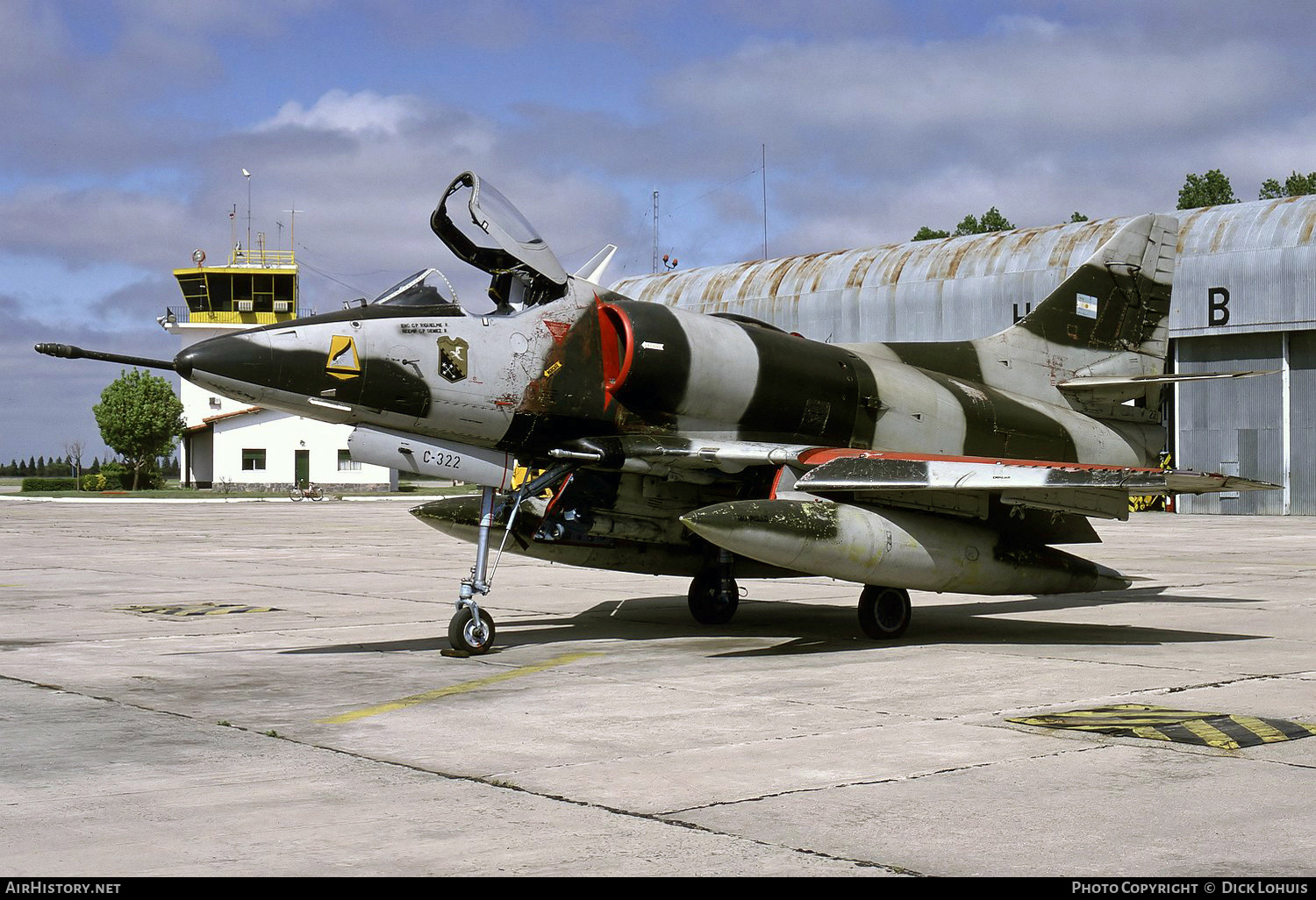 Aircraft Photo of C-322 | Douglas A-4C Skyhawk (A4D) | Argentina - Air Force | AirHistory.net #173421