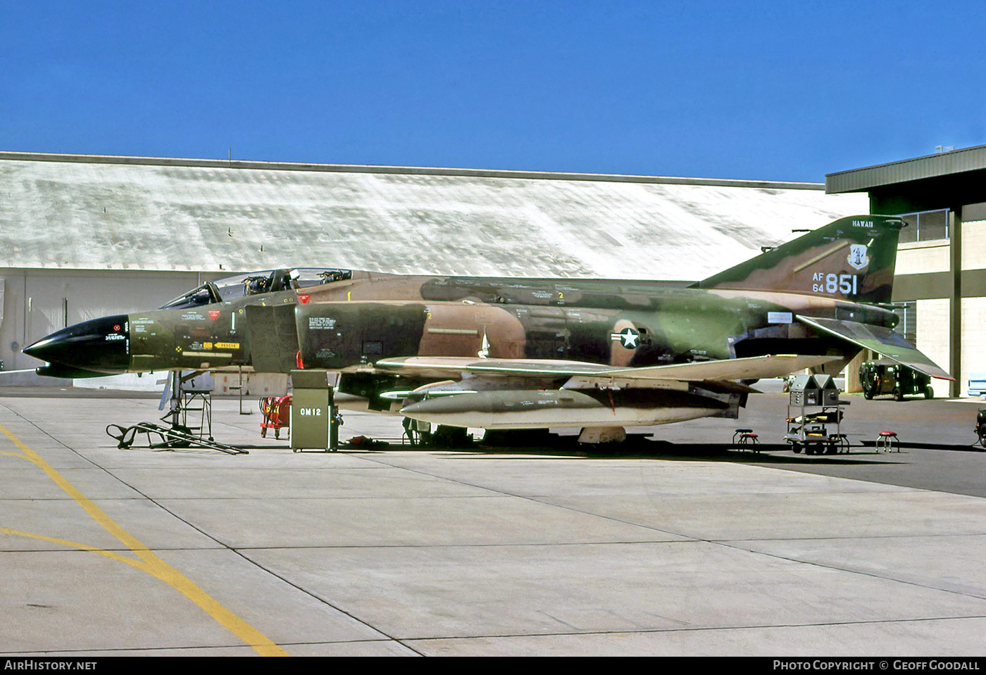 Aircraft Photo of 64-0851 / AF64-851 | McDonnell F-4C Phantom II | USA - Air Force | AirHistory.net #173428
