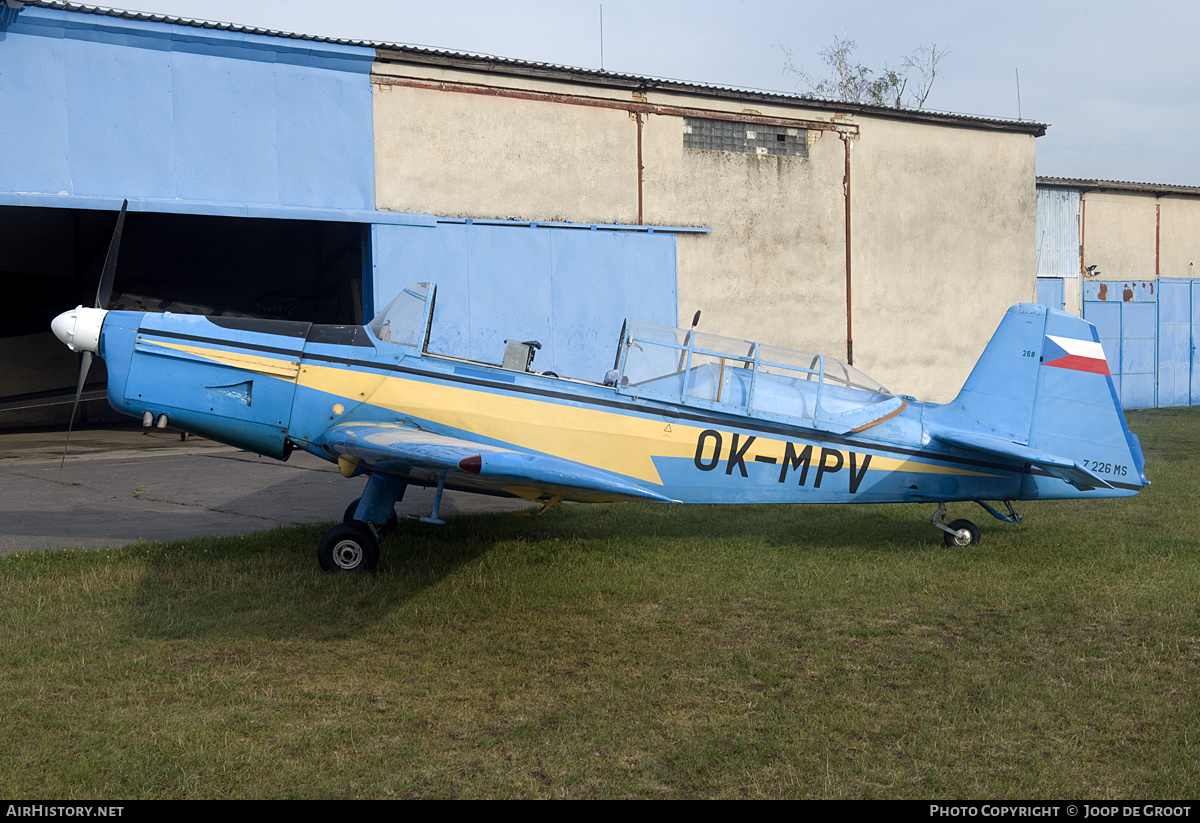 Aircraft Photo of OK-MPV | Zlin Z-226MS Trener | AirHistory.net #173466