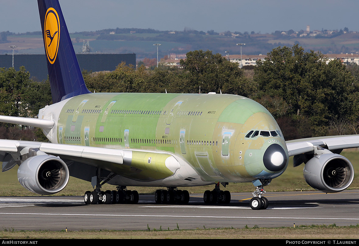 Aircraft Photo of F-WWSR | Airbus A380-841 | Lufthansa | AirHistory.net #173470