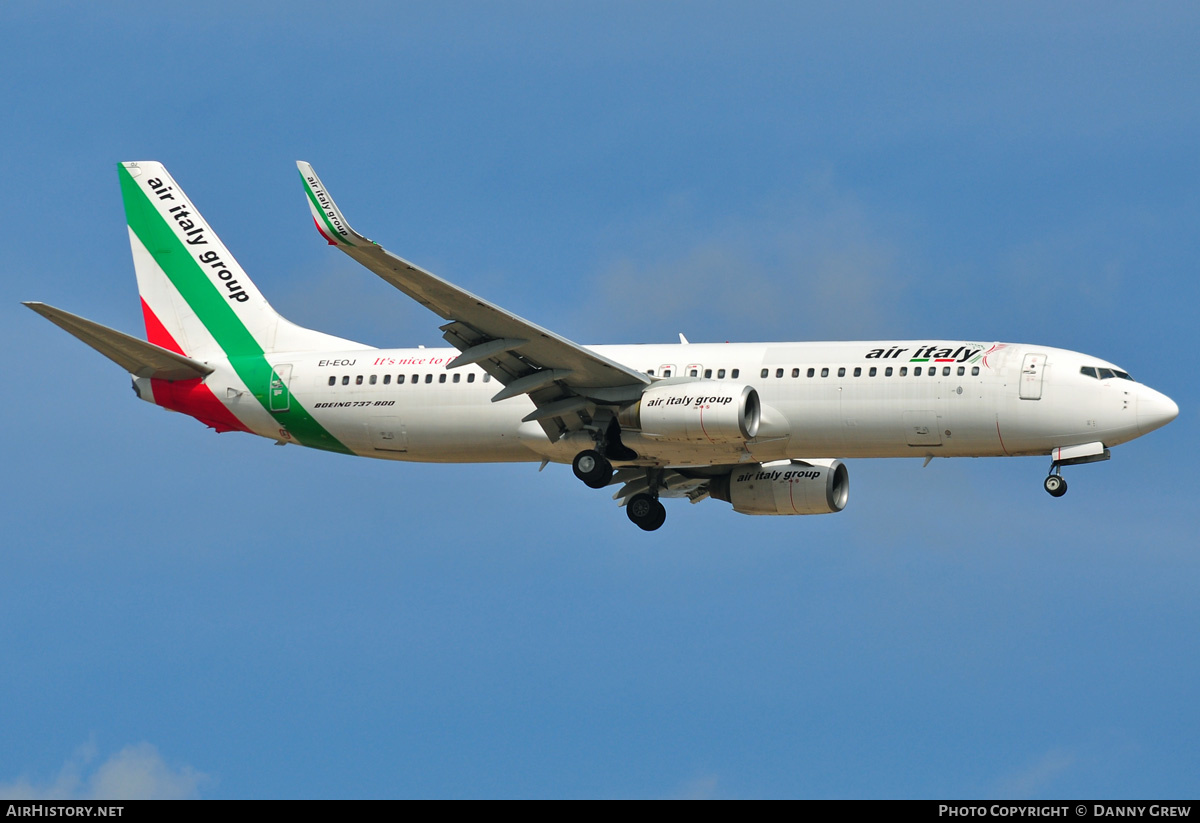 Aircraft Photo of EI-EOJ | Boeing 737-8BK | Air Italy | AirHistory.net #173504