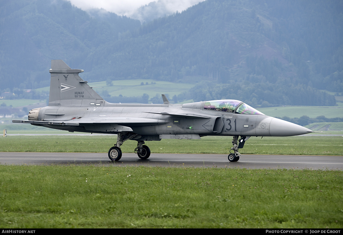 Aircraft Photo of 31 | Saab JAS 39C Gripen | Hungary - Air Force | AirHistory.net #173522