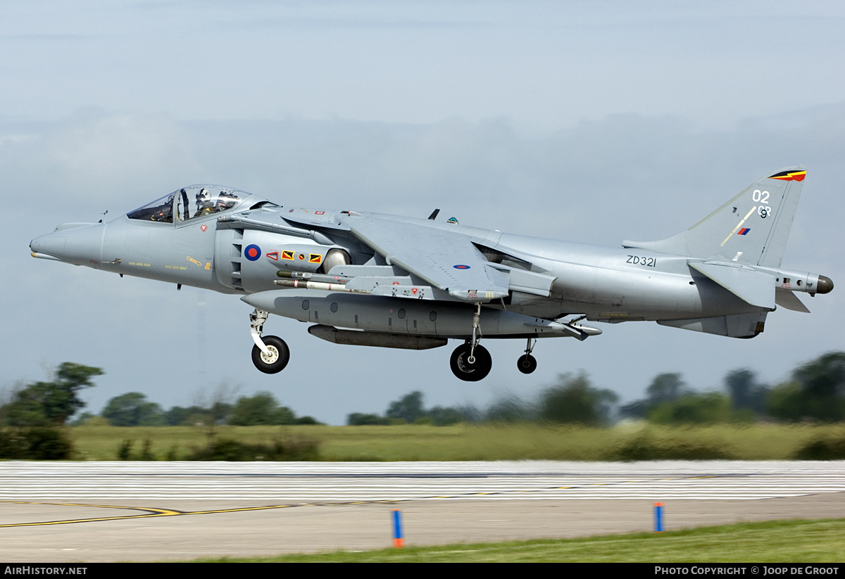 Aircraft Photo of ZD321 | British Aerospace Harrier GR9 | UK - Air Force | AirHistory.net #173528
