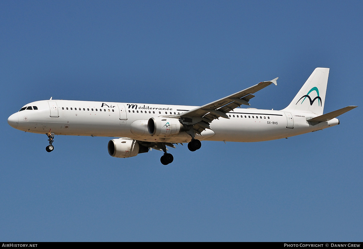 Aircraft Photo of SX-BHS | Airbus A321-111 | Air Méditerranée | AirHistory.net #173541