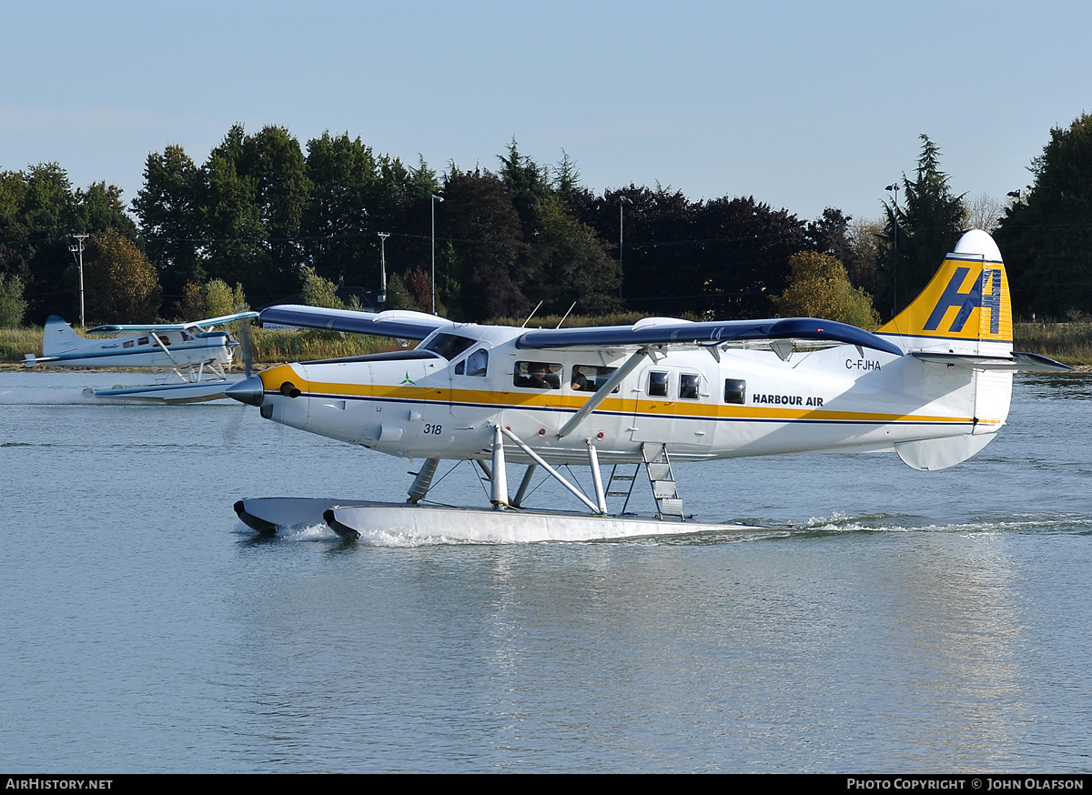 Aircraft Photo of C-FJHA | Vazar DHC-3T Turbine Otter | Harbour Air | AirHistory.net #173562