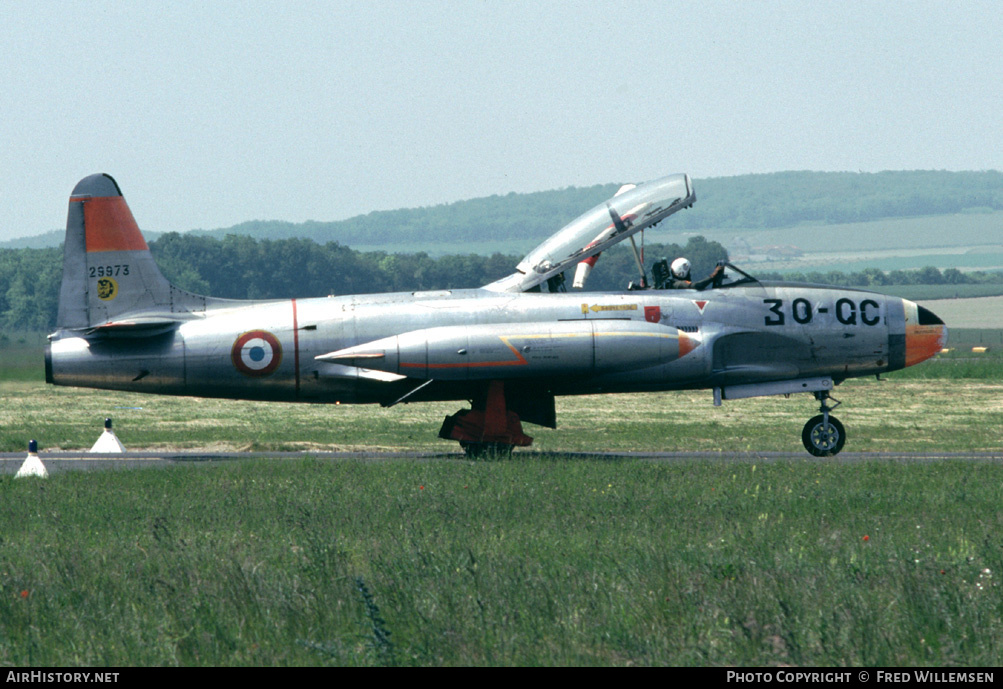 Aircraft Photo of 52-9973 | Lockheed T-33A | France - Air Force | AirHistory.net #173572