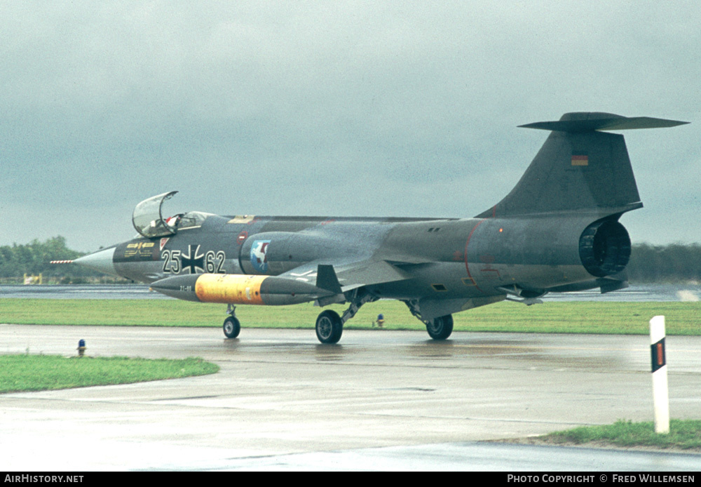 Aircraft Photo of 2562 | Lockheed F-104G Starfighter | Germany - Air Force | AirHistory.net #173574
