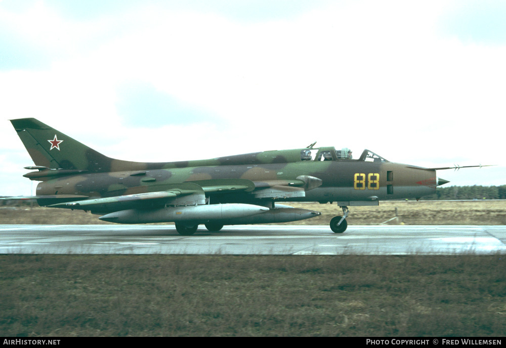Aircraft Photo of 88 yellow | Sukhoi Su-17UM3 | Russia - Air Force | AirHistory.net #173583