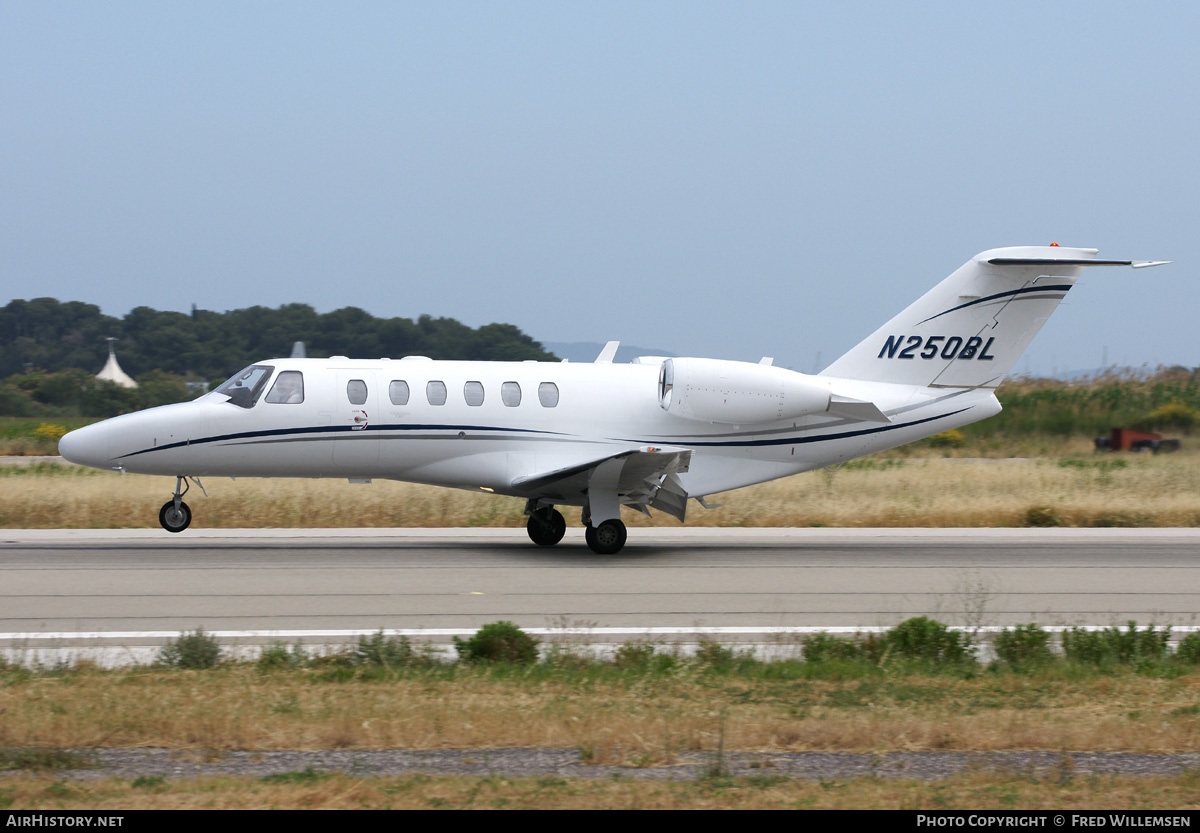 Aircraft Photo of N250BL | Cessna 525A CitationJet CJ2+ | AirHistory.net #173589