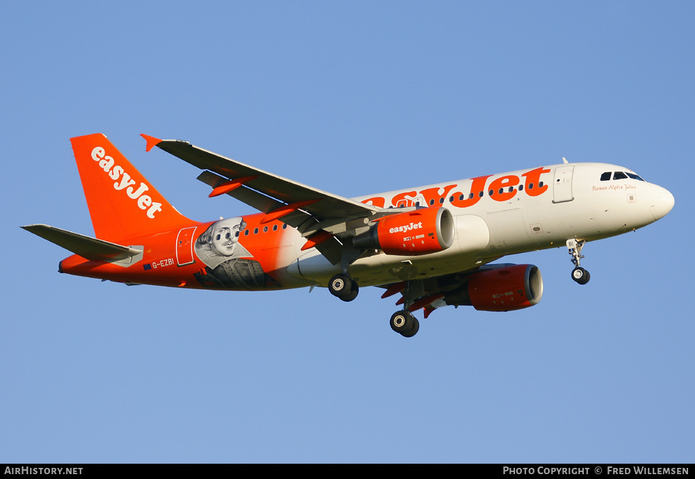Aircraft Photo of G-EZBI | Airbus A319-111 | EasyJet | AirHistory.net #173592