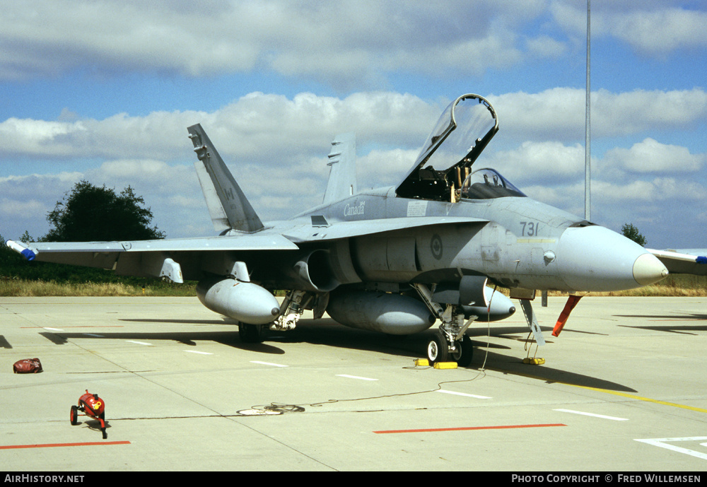 Aircraft Photo of 188731 | McDonnell Douglas CF-188 Hornet | Canada - Air Force | AirHistory.net #173600