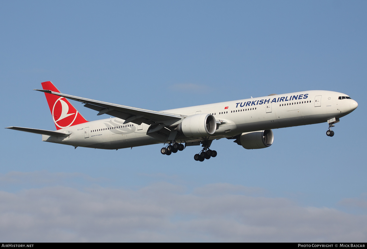 Aircraft Photo of TC-JJK | Boeing 777-312/ER | Turkish Airlines | AirHistory.net #173608