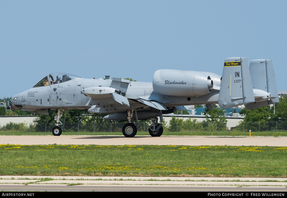 Aircraft Photo of 80-0177 / AF80-177 | Fairchild A-10C Thunderbolt II | USA - Air Force | AirHistory.net #173615