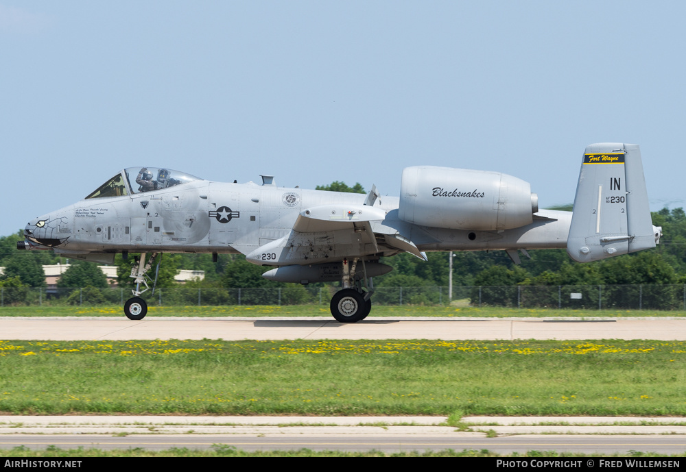 Aircraft Photo of 80-0230 / AF80-230 | Fairchild A-10C Thunderbolt II | USA - Air Force | AirHistory.net #173625