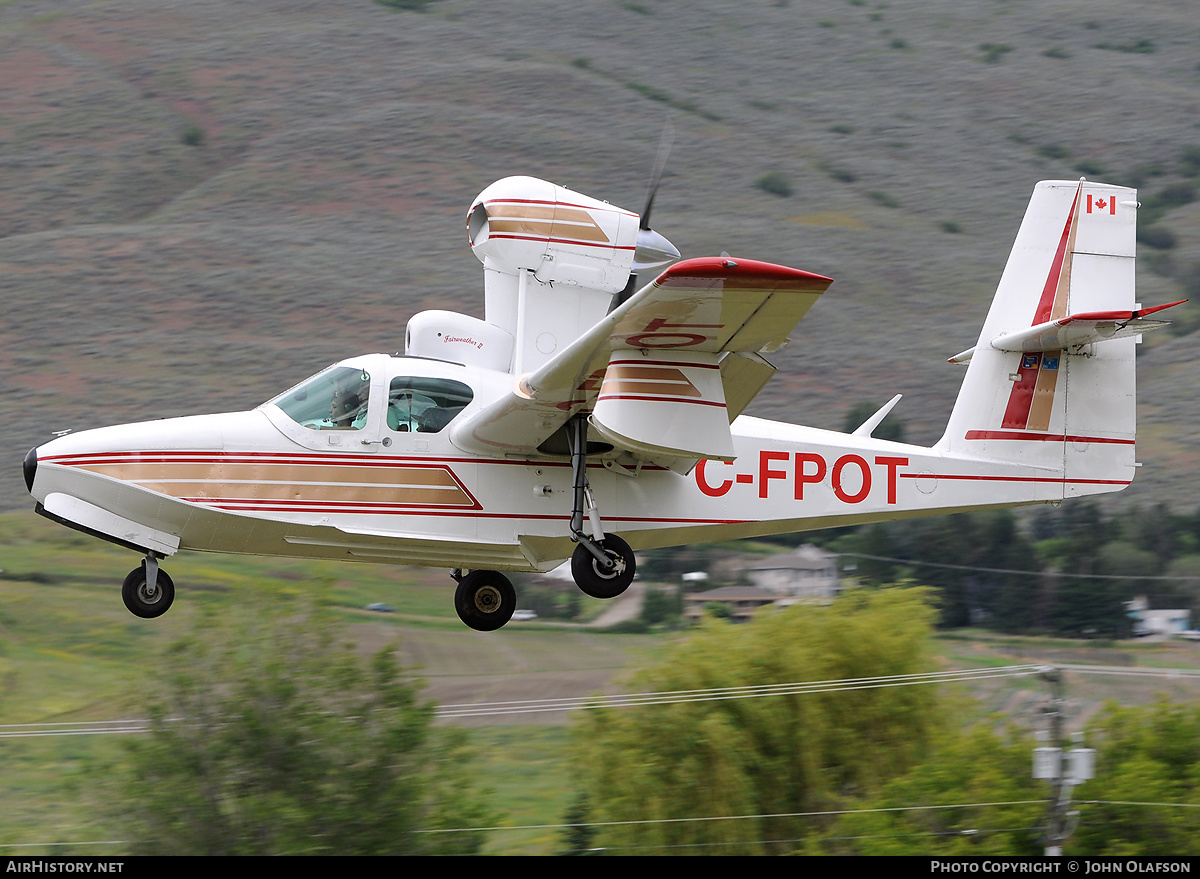 Aircraft Photo of C-FPOT | Lake LA-4-200 Buccaneer | AirHistory.net #173683