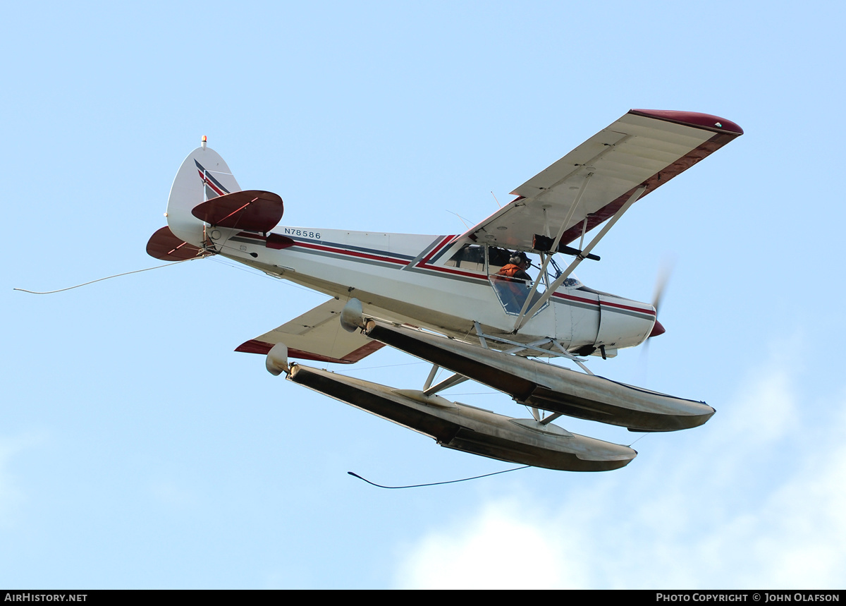 Aircraft Photo of N78586 | Piper PA-12 Super Cruiser | AirHistory.net #173686