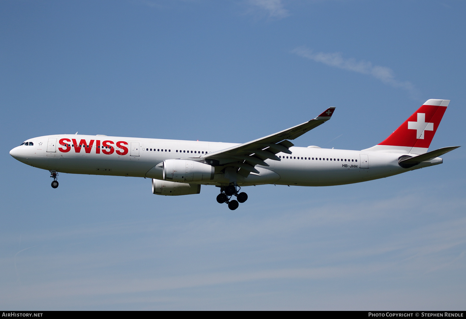 Aircraft Photo of HB-JHH | Airbus A330-343E | Swiss International Air Lines | AirHistory.net #173691