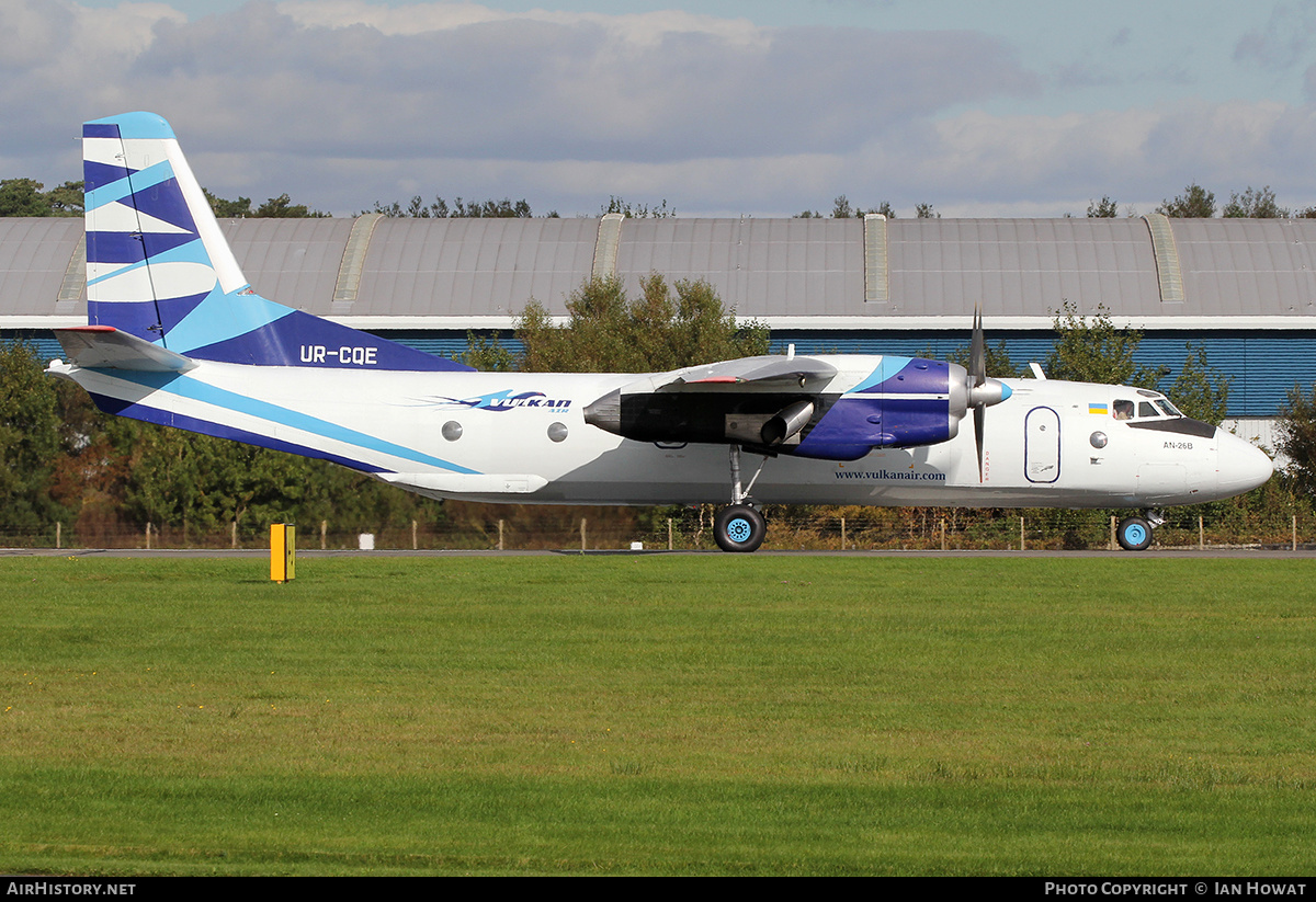 Aircraft Photo of UR-CQE | Antonov An-26B | Vulkan Air | AirHistory.net #173701
