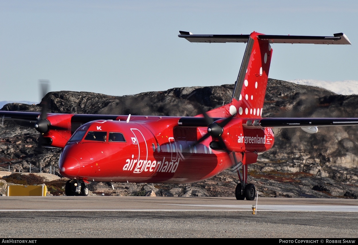 Aircraft Photo of OY-GRK | Bombardier DHC-8-202Q Dash 8 | Air Greenland | AirHistory.net #173704