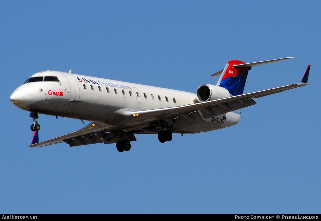 Aircraft Photo of N912CA | Canadair CRJ-100ER (CL-600-2B19) | Delta Connection | AirHistory.net #173707