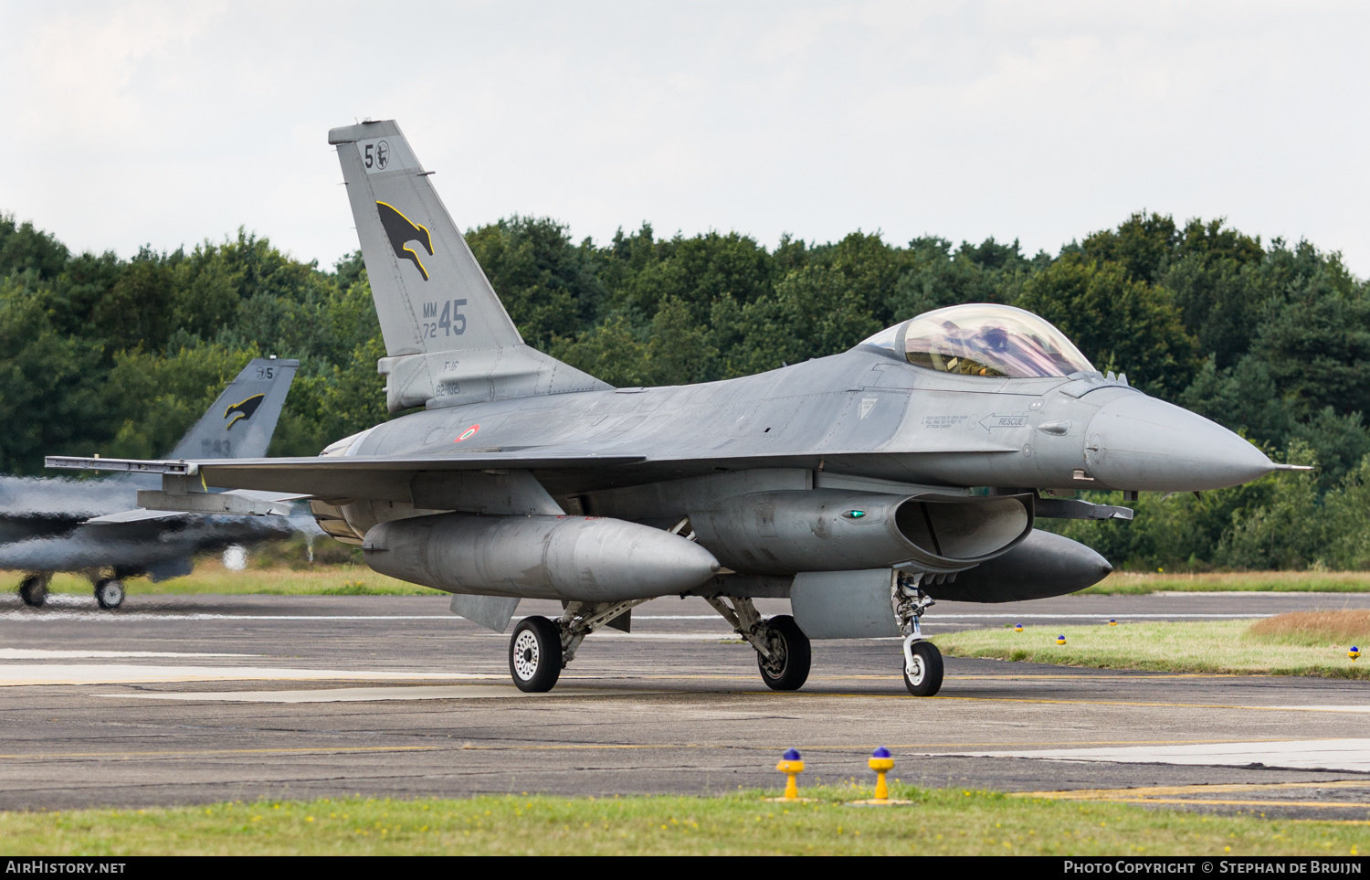 Aircraft Photo of MM7245 / 82-1021 | General Dynamics F-16A/ADF Fighting Falcon | Italy - Air Force | AirHistory.net #173710