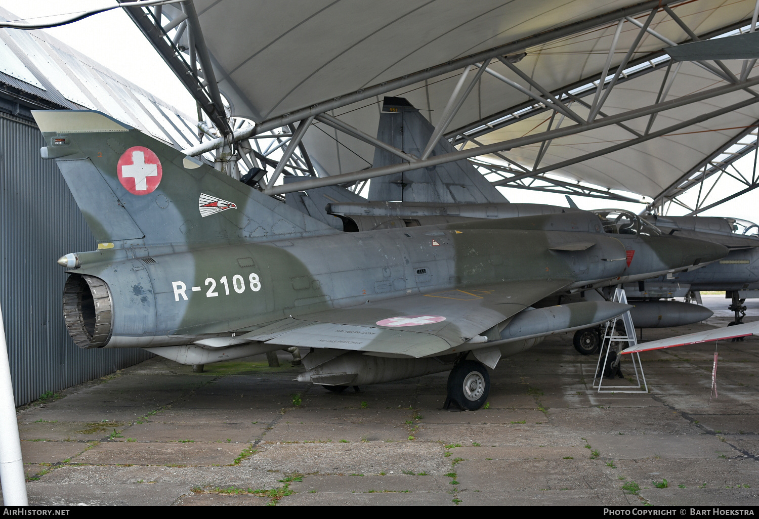 Aircraft Photo of R-2108 | Dassault Mirage IIIRS | Switzerland - Air Force | AirHistory.net #173736