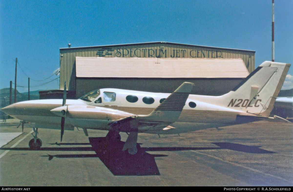 Aircraft Photo of N20LC | Cessna 421C Golden Eagle | AirHistory.net #173744