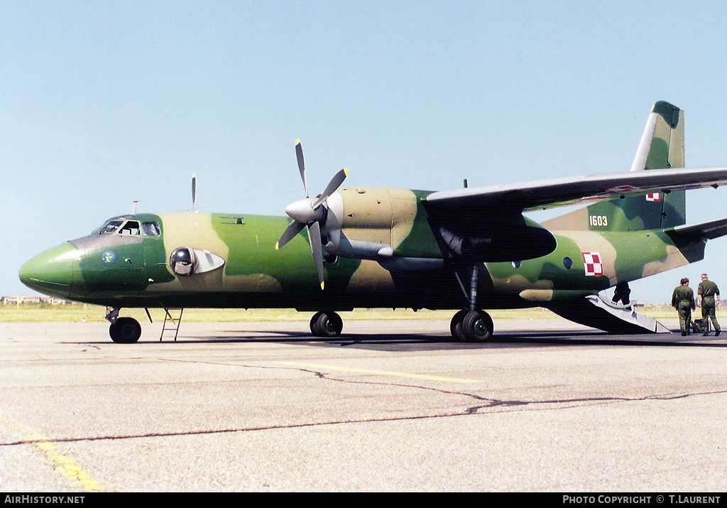 Aircraft Photo of 1603 | Antonov An-26 | Poland - Air Force | AirHistory.net #173747