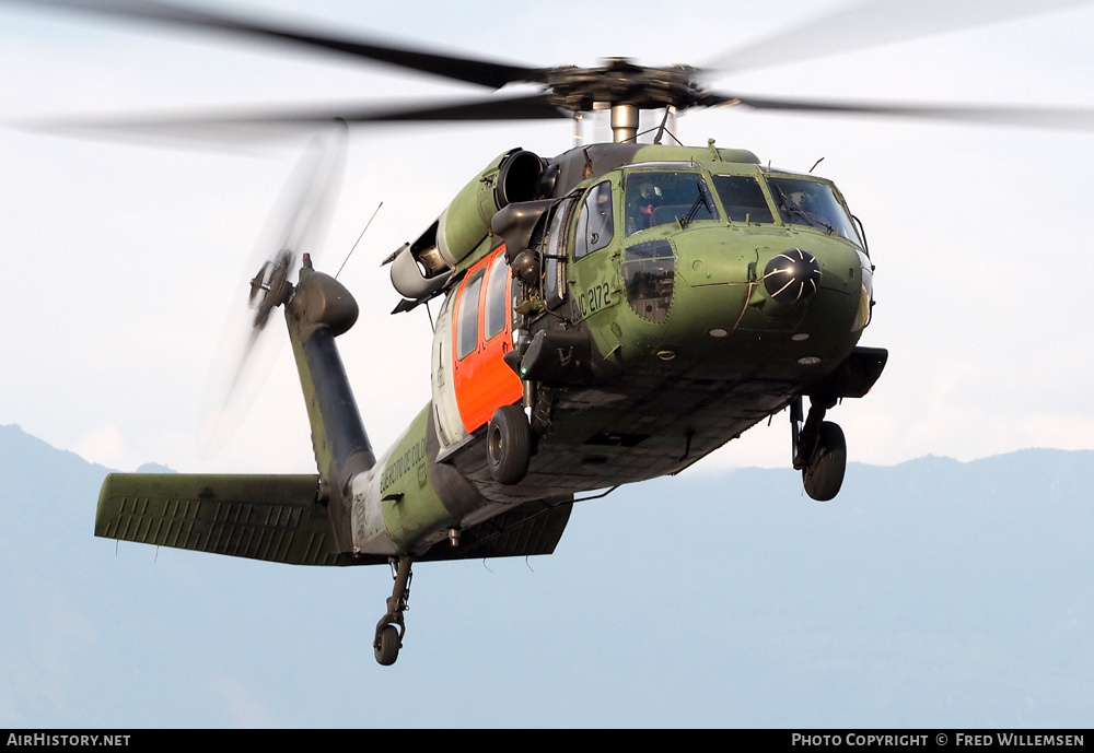Aircraft Photo of EJC2172 | Sikorsky UH-60L Black Hawk (S-70A) | Colombia - Army | AirHistory.net #173755