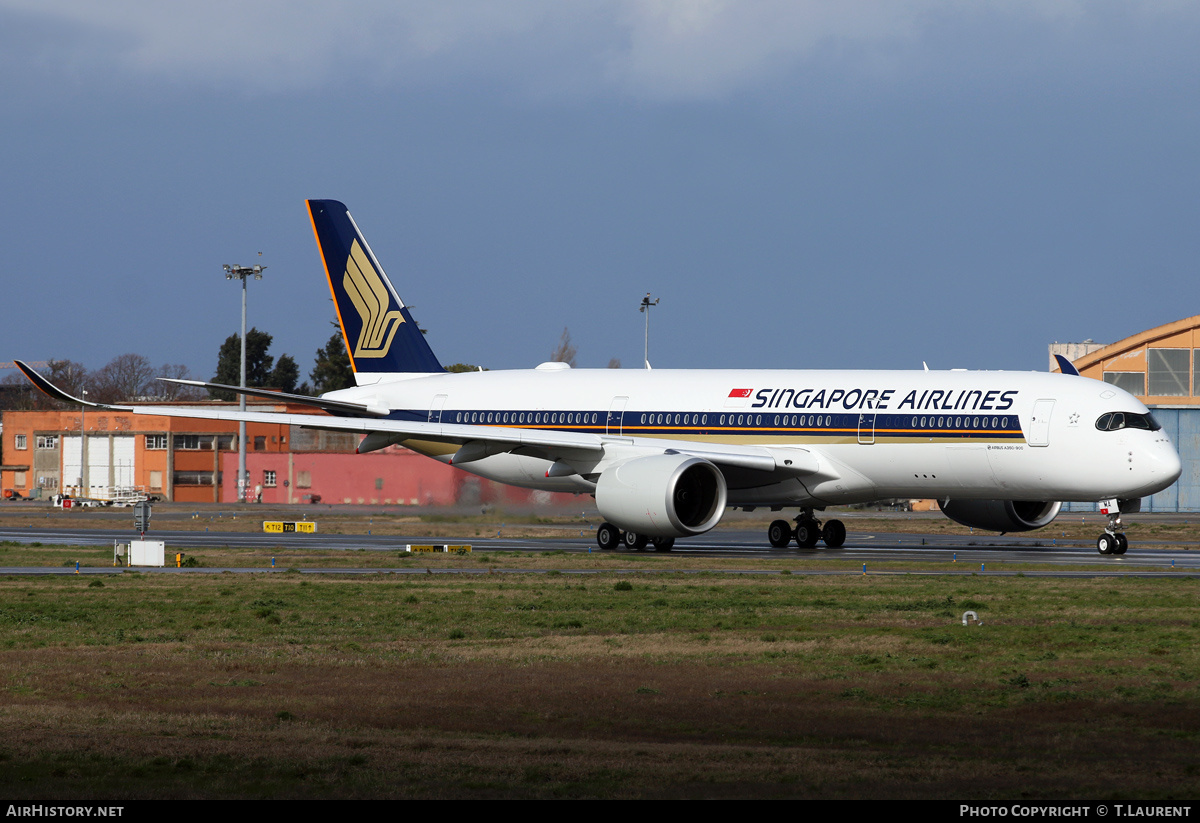 Aircraft Photo of 9V-SMA | Airbus A350-941 | Singapore Airlines | AirHistory.net #173760
