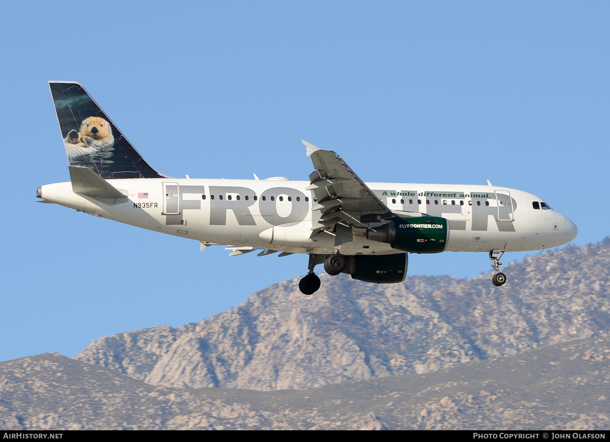 Aircraft Photo of N935FR | Airbus A319-111 | Frontier Airlines | AirHistory.net #173778