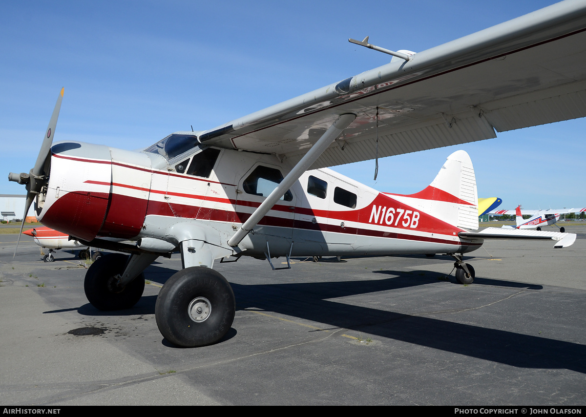 Aircraft Photo of N1675B | De Havilland Canada DHC-2 Beaver Mk1 | AirHistory.net #173781