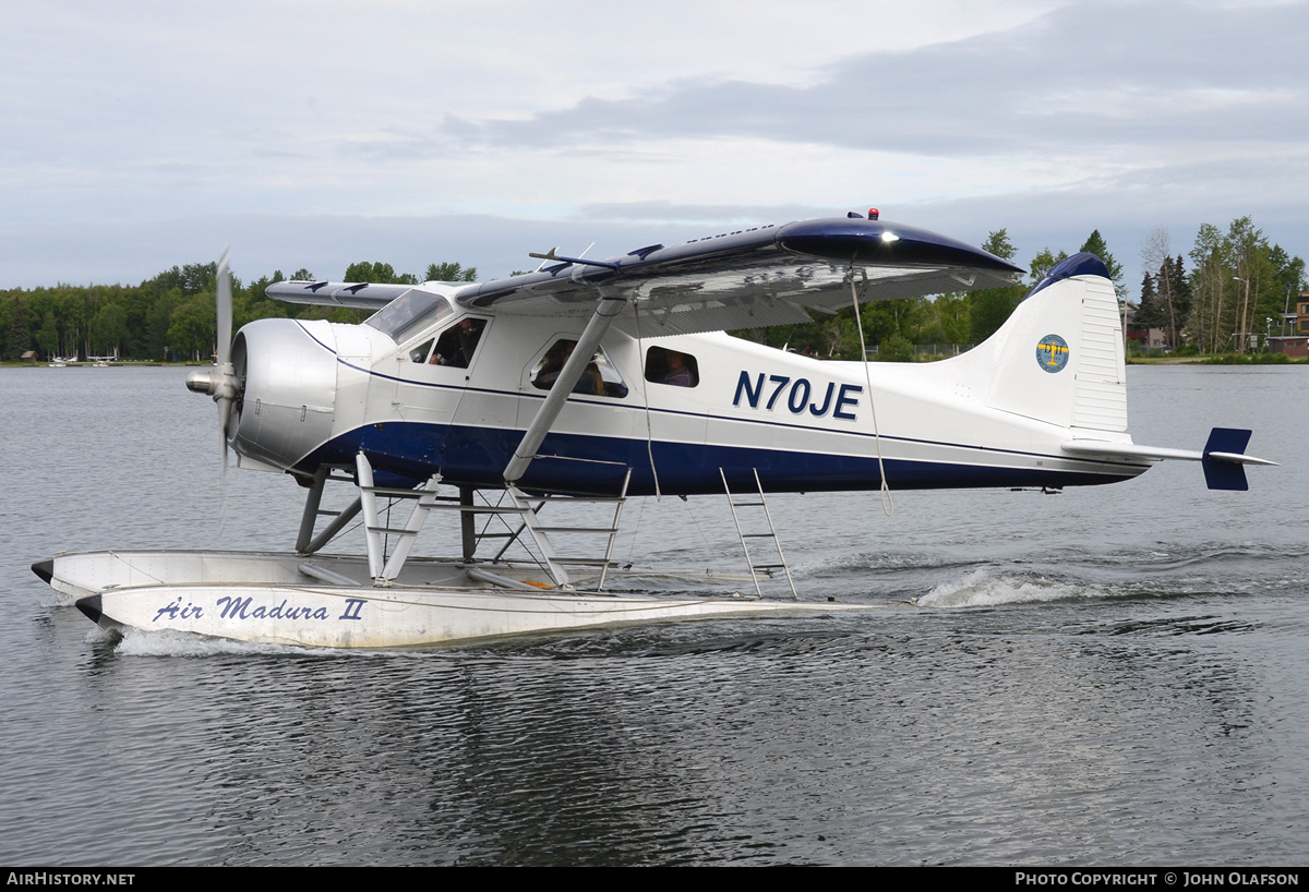 Aircraft Photo of N70JE | De Havilland Canada DHC-2 Beaver Mk1 | AirHistory.net #173783
