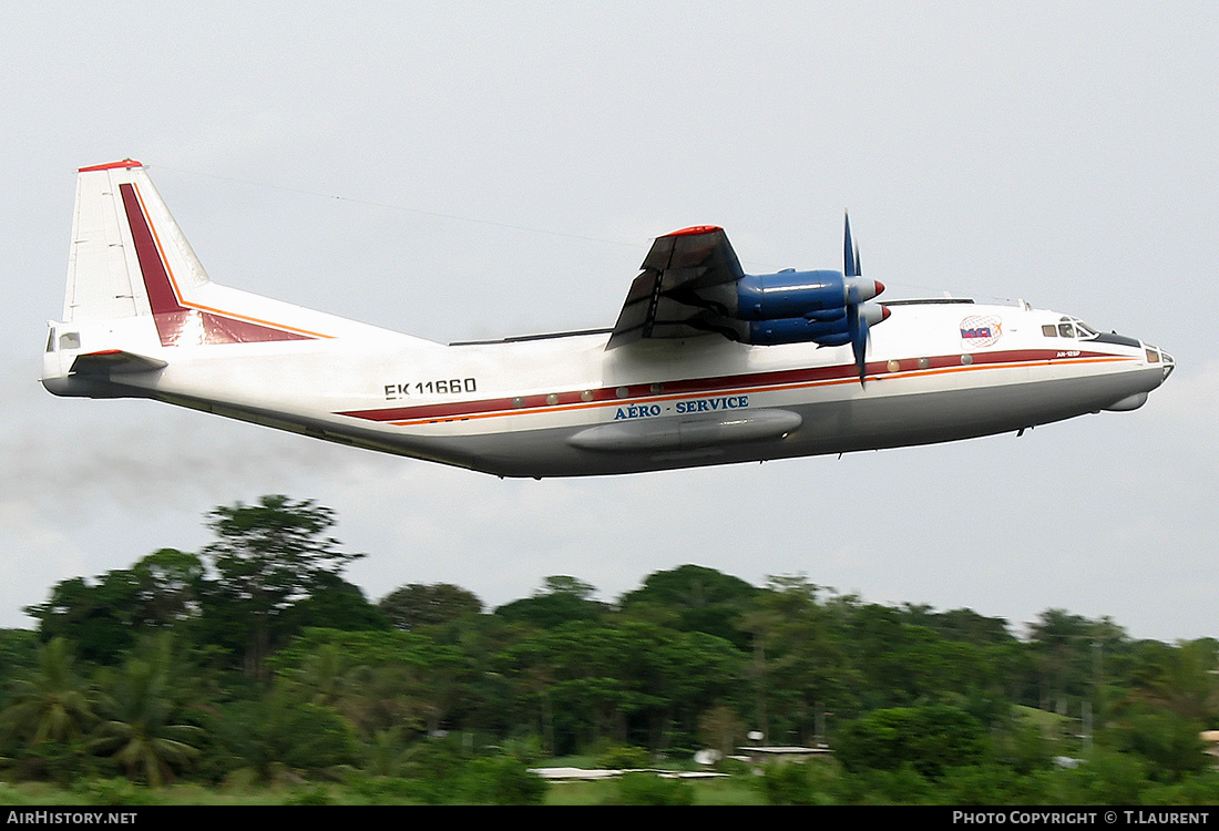 Aircraft Photo of EK-11660 | Antonov An-12BP | Aéro-Service | AirHistory.net #173784