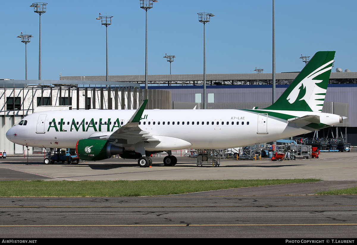 Aircraft Photo of A7-LAE | Airbus A320-214 | Al Maha Airways | AirHistory.net #173786