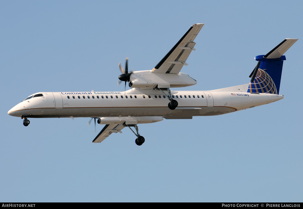 Aircraft Photo of N203WQ | Bombardier DHC-8-402 Dash 8 | Continental Connection | AirHistory.net #173800