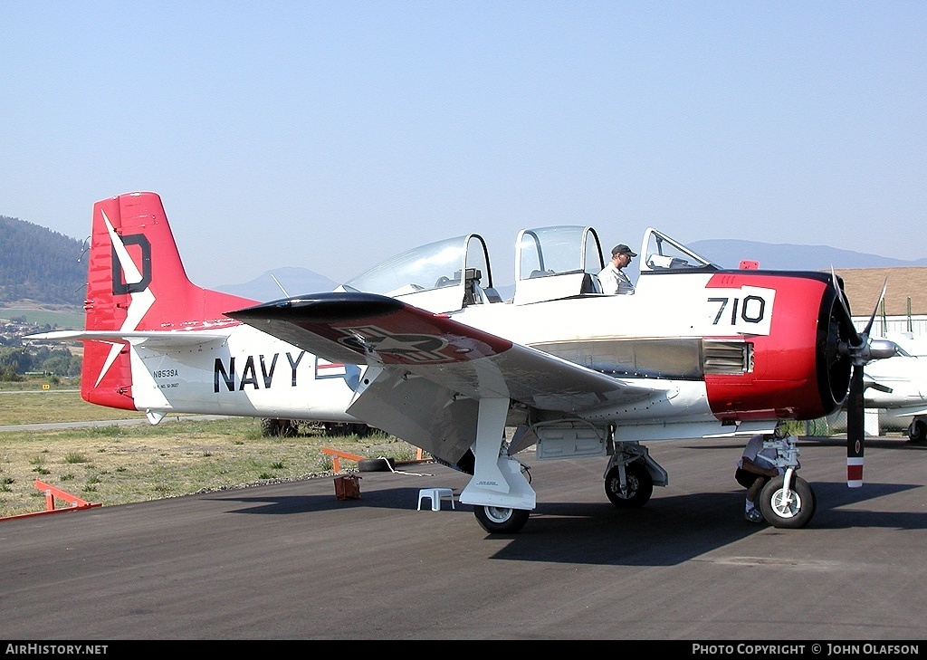 Aircraft Photo of N8539A | North American T-28D Trojan | AirHistory.net #173803