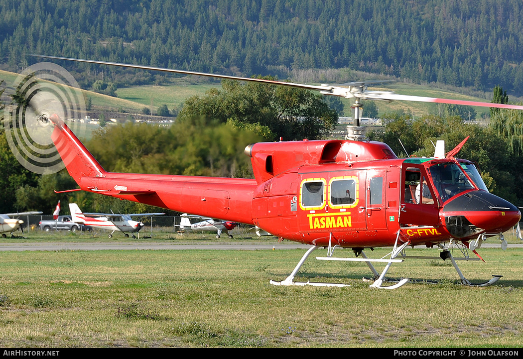 Aircraft Photo of C-FTVL | Bell 212 Twin Two-Twelve | Tasman Helicopters | AirHistory.net #173821