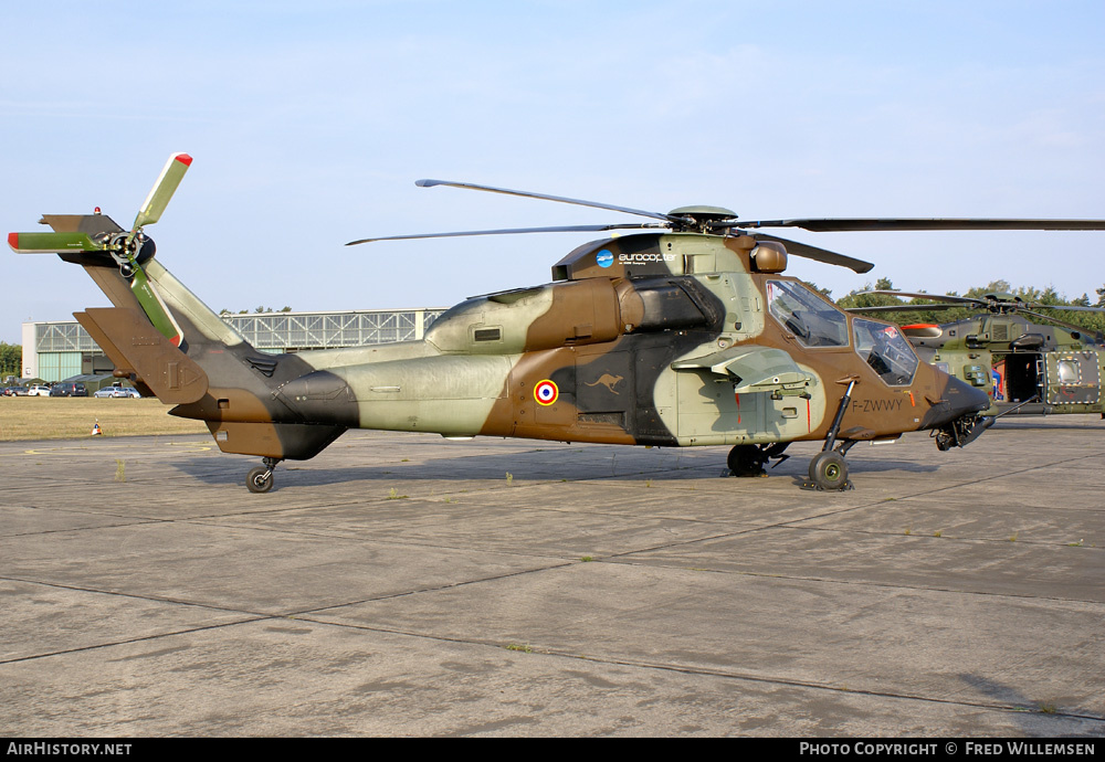 Aircraft Photo of F-ZWWY | Eurocopter EC-665 Tigre PT | France - Army | AirHistory.net #173824