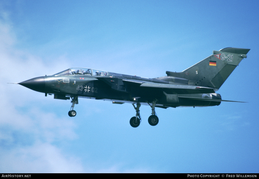Aircraft Photo of 4302 | Panavia Tornado IDS(T) | Germany - Air Force | AirHistory.net #173843