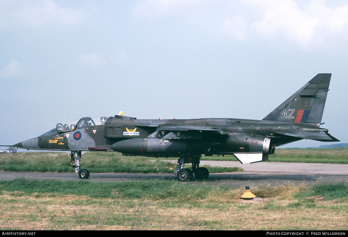 Aircraft Photo of XX836 | Sepecat Jaguar T2 | UK - Air Force | AirHistory.net #173850