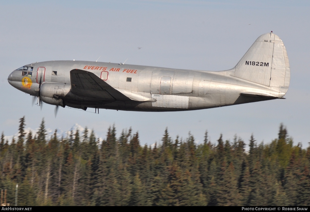 Aircraft Photo of N1822M | Curtiss C-46F Commando | Everts Air Fuel | AirHistory.net #173859