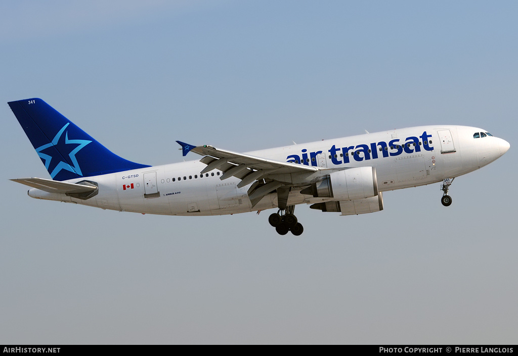 Aircraft Photo of C-GTSD | Airbus A310-304 | Air Transat | AirHistory.net #173862